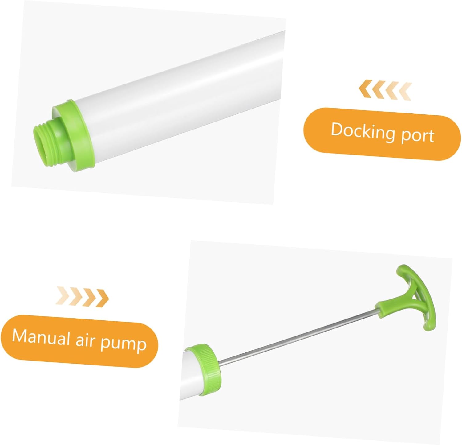 IMIKEYA Manual Handheld Air Vacuum Pump Plastic Handle Air Deflation Tool for Vacuum Compressed Storage Bags with Thread Practical for Compatible