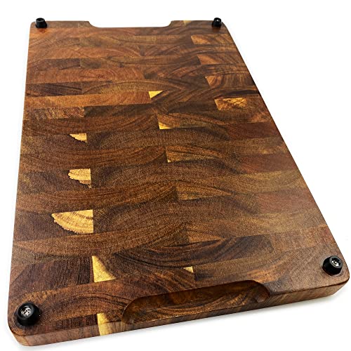 Gummipuffer, geeignet für kleine Küchenutensilien und Möbel, Schneidbrettfüße, mit Edelstahlschrauben, 20 Stück pro Packung