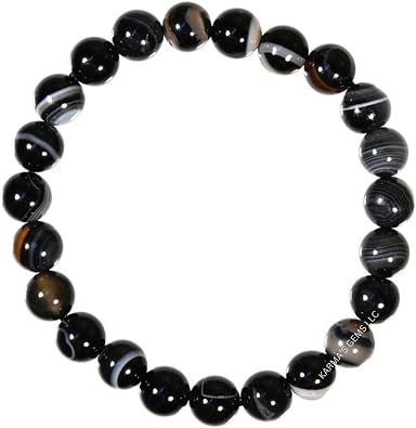8mm Healing Stone Beaded Bracelets for Women Men Semi-Precious Gemstones Bracelets Crystal Beaded Bracelet Unisex