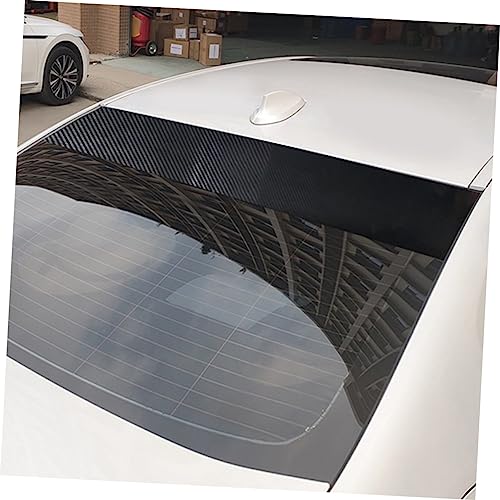 Vinilo para ventana de auto LIFKOME negro 140x21 cm miniatura 3