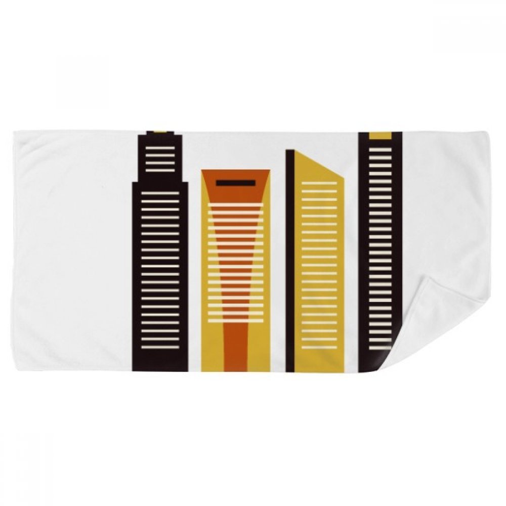 Serviette de bain Singapour 35x70 cm débarbouillette multicolore douce pour le visage
