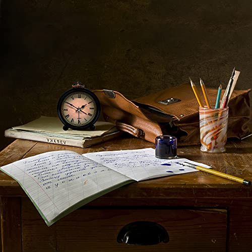 Vintage Silent Roman Numeral Alarm Clock product photo Vintage Silent Roman Numeral Alarm Clock product