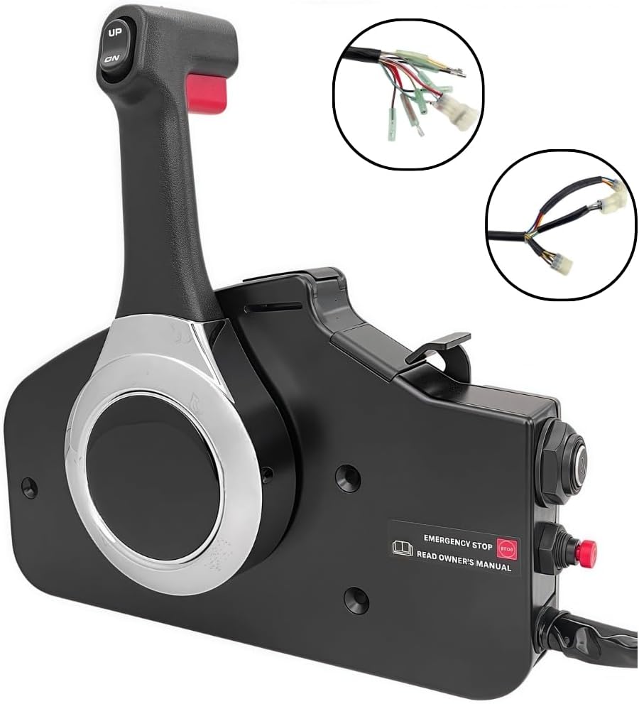 Side mounted 24800-ZZ5-A02 and 24800-ZZ5-A03 marine throttle control box suitable for Honda outboard engines