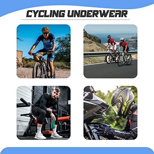 Calzas Ciclistas para Hombre con Gel 5D acolchado miniatura 6