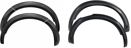 KONRO Wheel Arches Extensions Fender Flares Mudguard Compatible with Nissan Navara 2021-2022 NP300 Frontier 6pcsSet 3 Inch Car Styling