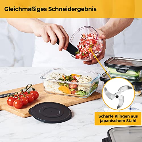 Zwiebelschneider SILBERTHAL Multizerkleinerer mit Seilzug