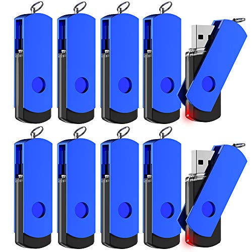 10Pack 4GB USB 2.0 Flash Drive Bulk Thumb Drives 4gig with Led Indicator