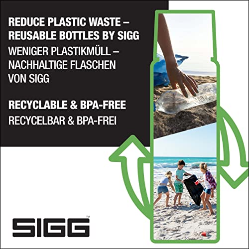 SIGG - Obsidian Insulated Water Bottle - Thermo Flask with Cup - Leakproof - Lightweight - BPA Free - 18/8 Stainless Steel - 37 Oz by Sigg - Used condition - Image 7