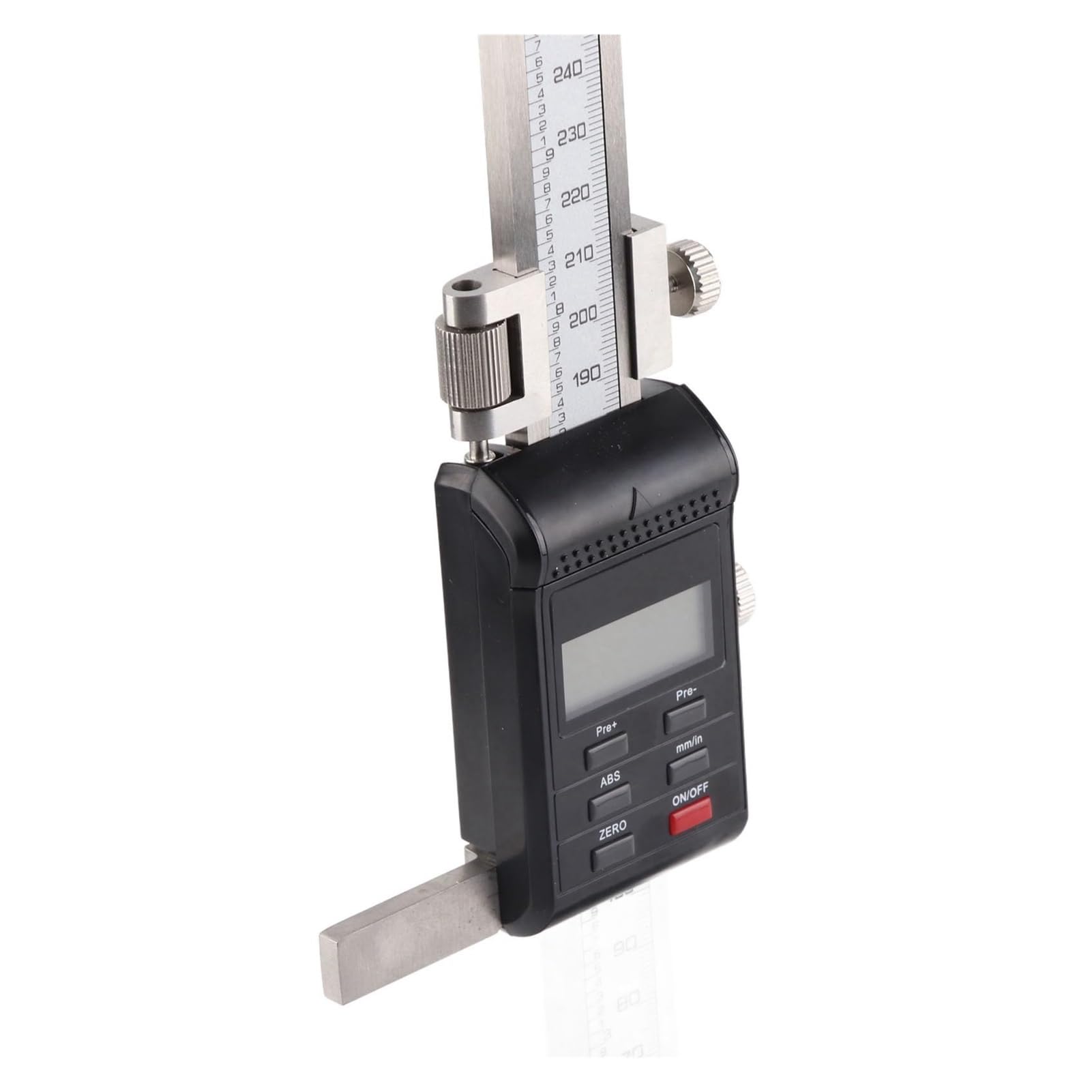 Medidor de altura digital, medidor de altura electrónico de acero inoxidable, medidor de altura for carpintería for medición de procesamiento mecánico.(0-300mm)