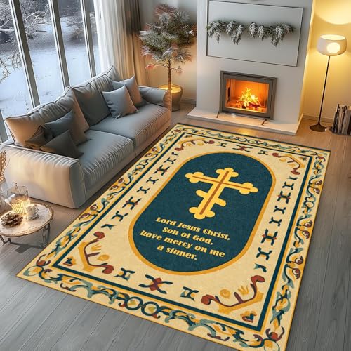Tapete decorativo ortodoxo personalizado 3'x5' miniatura 2