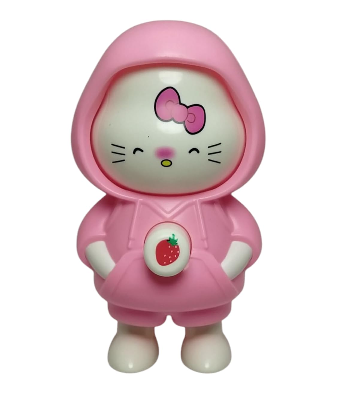 Delicacy Handicraft Cute Hello Kitty Plastic Pink Keychain – Adorable Bag Charm 4Inch – Expression Changing Cartoon Keyring For,Kids,And Cartoon Fans Lightweight And Durable Design - Image 4 thumbnail