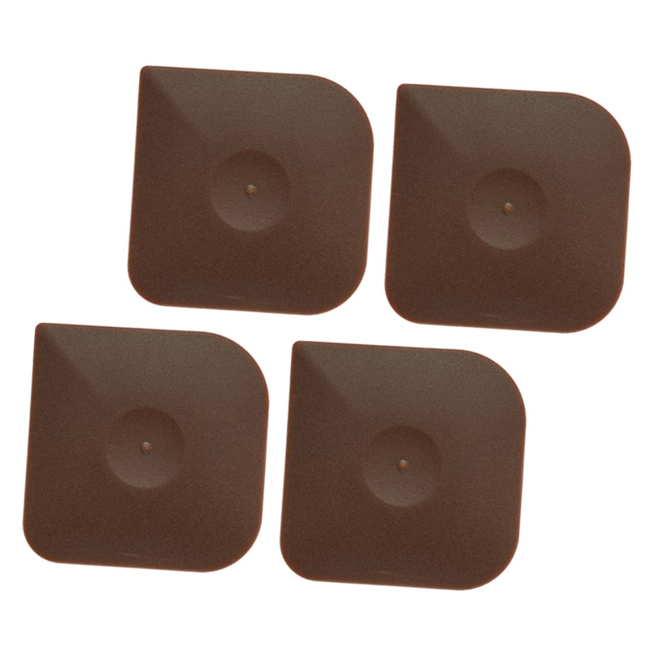 Amosfun 20 Pz Fetta di Pane Torta Raschietto per la Pulizia Spazzola per la Pulizia delle pentole da Cucina Kitchen Gadgets Raschietto per pentole raschietti per Pulire Le PC Brown