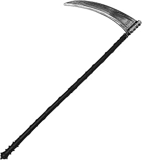 LIFKOME Death Scythe Makeup Decor Decor Childrens Toys Halloween Toy Sickle for Halloween Sickle for Performance Plastic Accessories Make up Plastic Playes Halloween Plastic Sickle