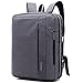 Produktbild CoolBell 15,6 Zoll umwandelbar Laptop Tasche/Rucksack Messenger Bag Oxford Gewebe Umhängetasche Backpack Mehrzweck Aktentasche für Laptop/MacBook/Tablet/Herren/Damen(Grau)