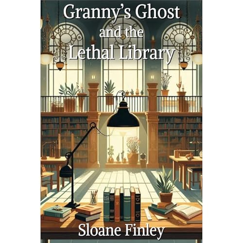 Granny's Ghost and the Lethal Library Audiolibro Por Sloane Finley arte de portada