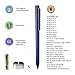 Surface Pen, Skymirror Microsoft Pen Compatible with Surface Pro 11/10/9/8/7+/X/7/6/5/4/3, Surface Book 3/2/1, Surface Go, Surface Laptop, Surface Go Laptop with high Pressure Sensitivity (Blue)