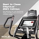 SOLE Fitness Elliptical Exercise Machines, Models E25, E35, E95, E95S, E98, Elliptical Machines for Home Use, Home Exercise Equipment for Cardio Training, Work from Home Fitness Stepper Machine - Image 3