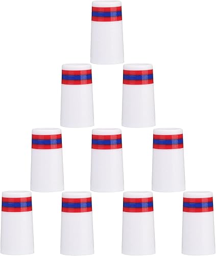 Miniatura 60 de SummerHouse Casquillos de hierro de golf multianillo compatibles con eje de acero cónico de 0.355 '' y eje paralelo de 0.370 '' Verde con 4 blancos