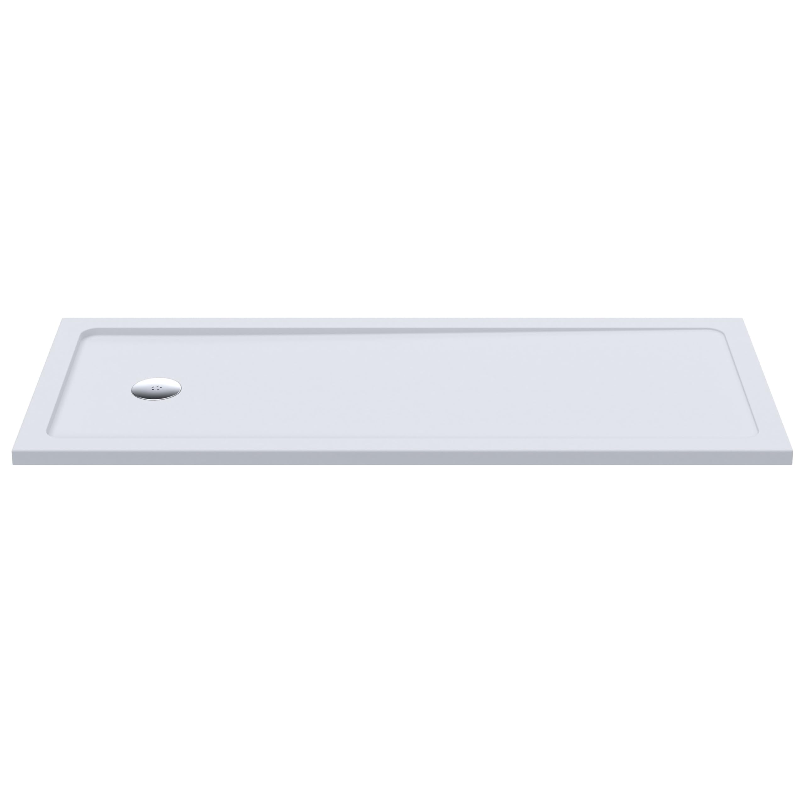 Balterley Resin Slip Resistant Slimline Bath Replacement Tray - White - 1700x700mm