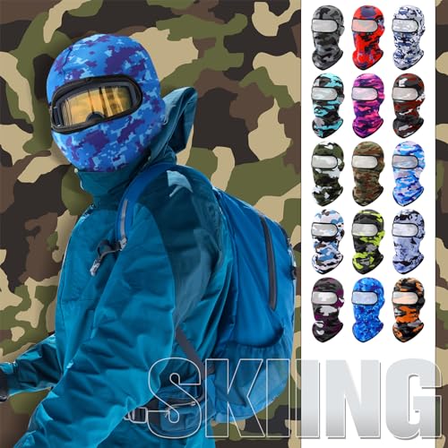 Image of Vicenpal 60 Pcs Balaclava Face Masks Bulk Men Lightweight Full Face Cover Breathable Balaclava Pasamontanas Ski Winter Mask