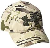 Under Armour Men's Camo Big Logo 2.0 Cap, Ridge Reaper Camo Ba/Maverick Brown, One Size
