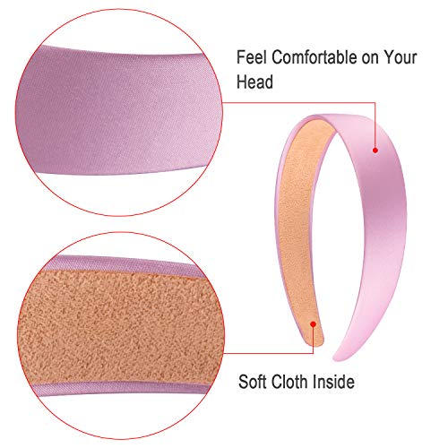 SIQUK-12-Pieces-Satin-Bandeaux-Cheveux-Headband-pour-Femme-et-Fille-12-Couleurs