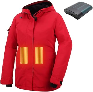 heated coats amazon