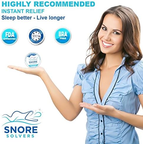 Snoring Solution Anti Snoring Sleep Aid Device, Perfect Also For Allergies, Open Your Nasal Passages Naturally and Instantly, Set of 4 snore stopper for Men and Women