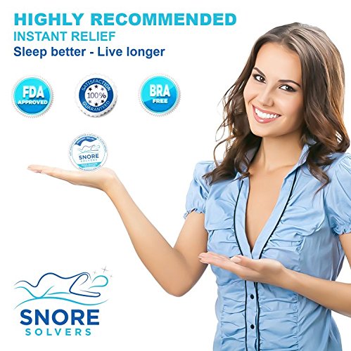 Snore Solvers Snoring Solution Anti Snoring Sleep Aid Device, Perfect Also For Allergies, Open Your Nasal Passages Naturally and Instantly, Set of 4 snore stopper for Men and Women