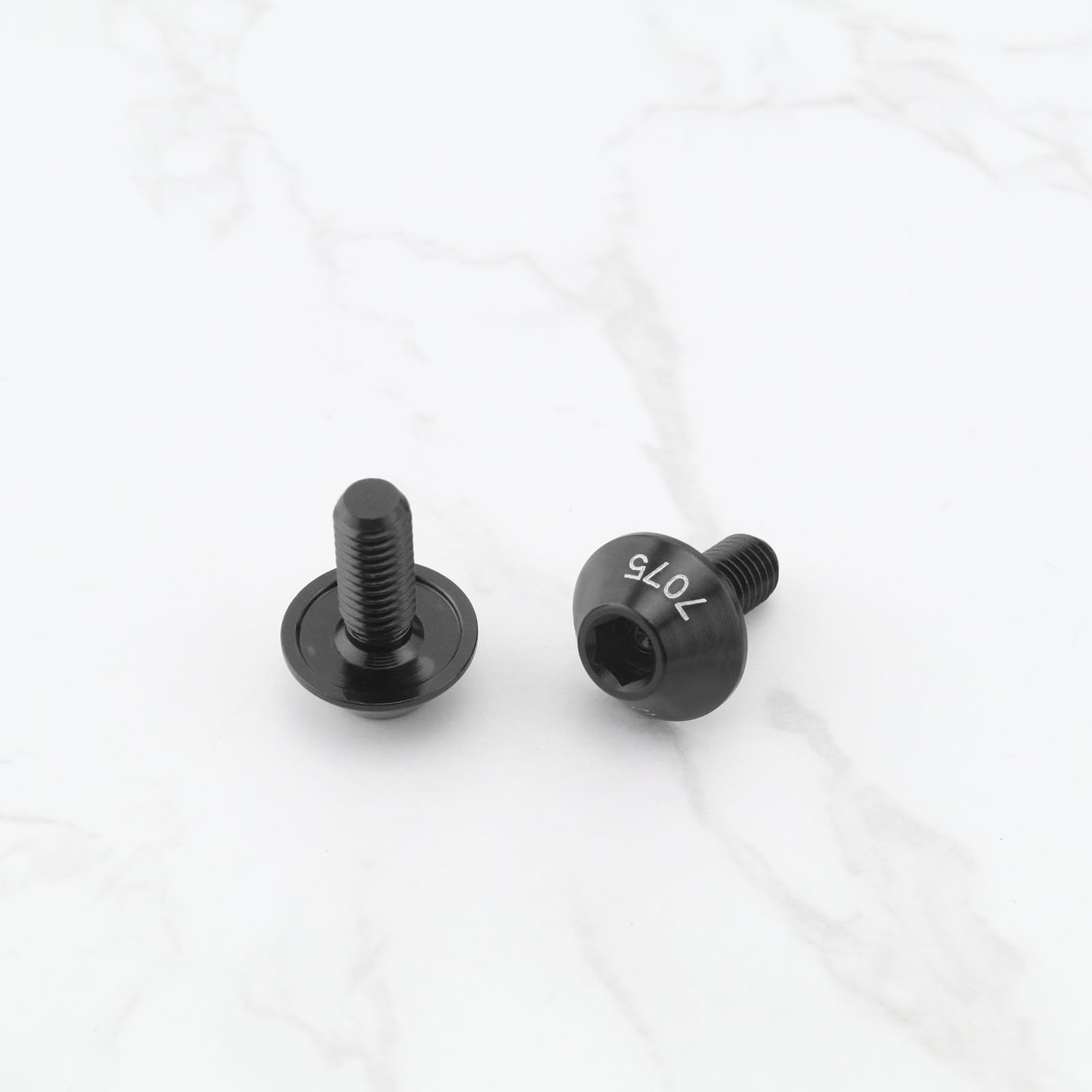 4 szt. M5 x 12 mm Rowerowa klatka na butelkę wody, śruby sześciokątne, uchwyt na bidon rowerowy, śruby do roweru górskiego, szosowego, czarny