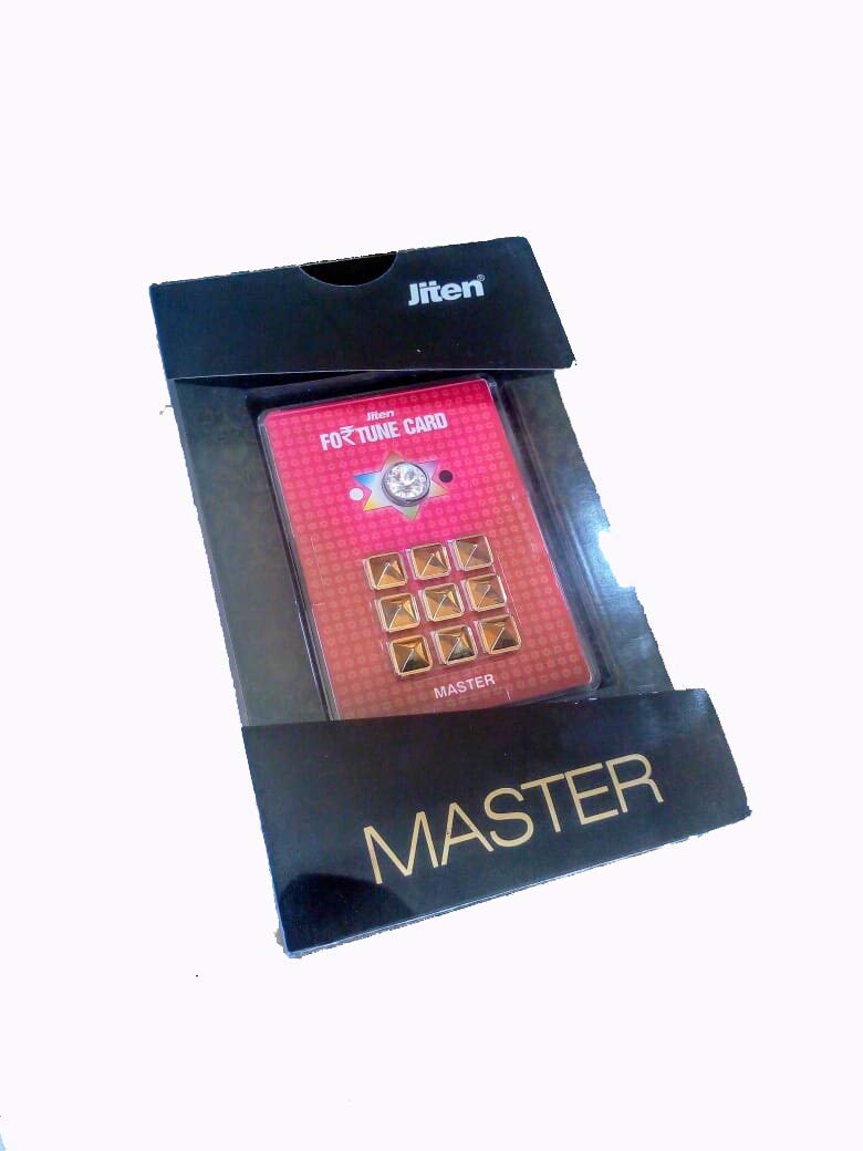 Jiten Fortune Master Card (All-in-1 Gold Card) by RAJAURYA Enterprises l Unisex for Both Men and Women