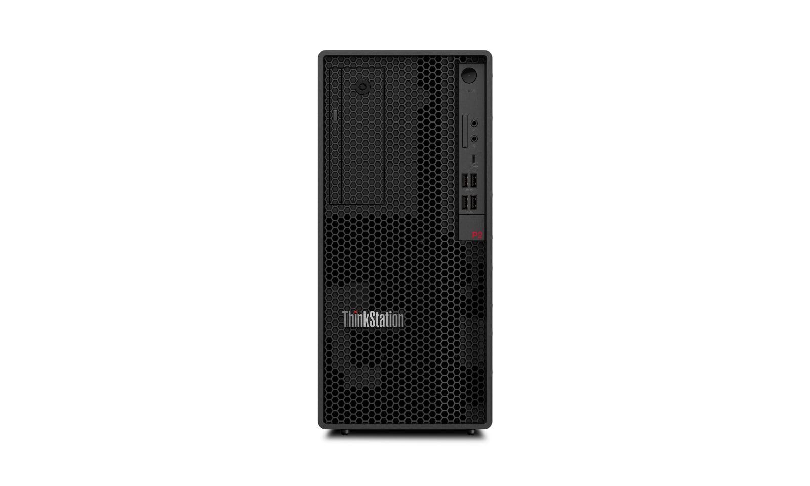 Lenovo ThinkStation P2 Tower Intel Core™ i7 i7-14700K 32 Go DDR5-SDRAM 1 To SSD Windows 11 Pro Station de Travail Noir