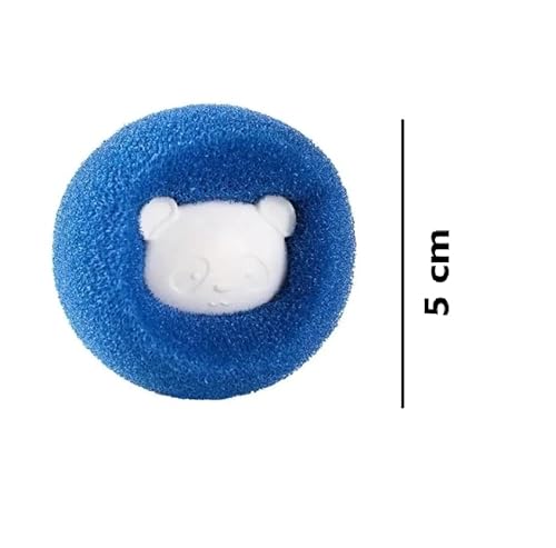Kit 4 Esponjas Tira Pelos para Máquina de Lavar – Remove Pelos, Fiapos e Bolas de Roupas – Reutilizá