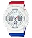 G-Shock GA-120 Tri Color Series Watches - White/Blue/Red / One Size