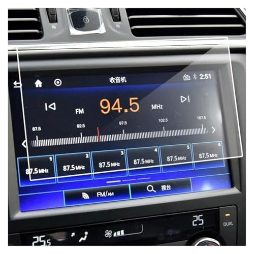 Protecteur d'écran Kadjar 2016-2019 en verre trempé anti-rayures pour GPS automobile de 9 pouces
