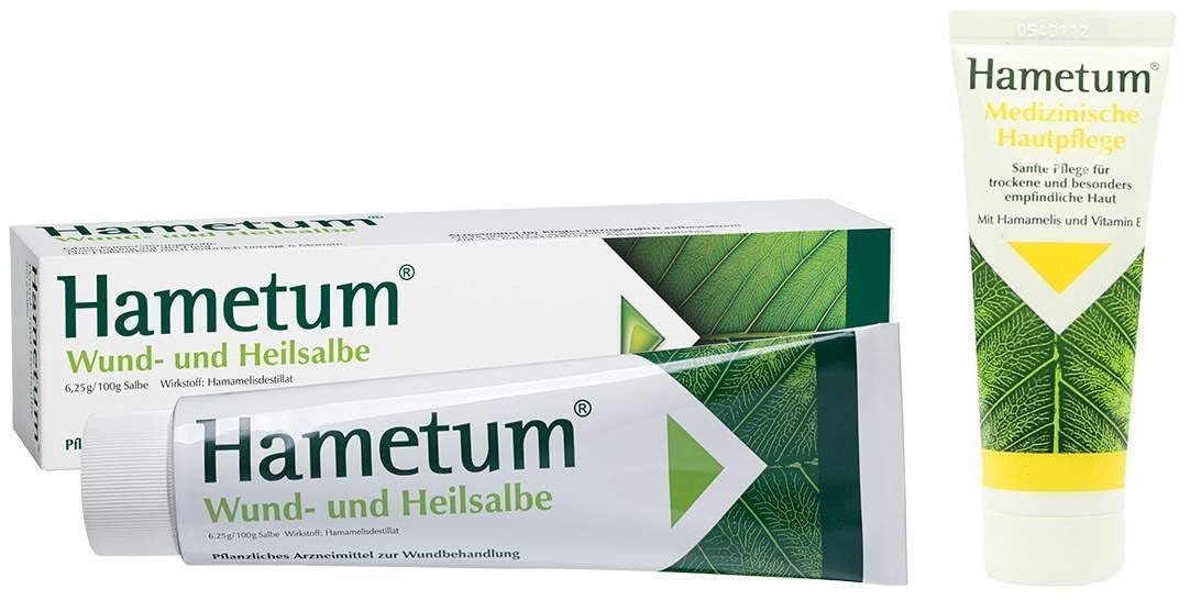 Hametun Wund- und Heilsalbe 200 g + gratis Medizinische Hautpflege 20 g