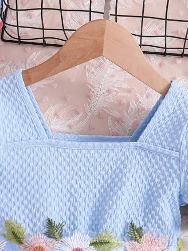 Image of TAGAS Dress for Girls Knee Length II Baby Girl Dress|| Frock for Girl |Girl Floral Sundress|Kids Frock|