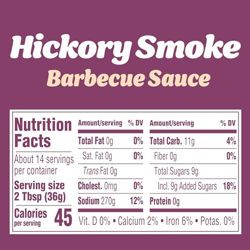 Kraft 021000052295 Hickory Smoke Slow-Simmered Barbecue Sauce thumb #6