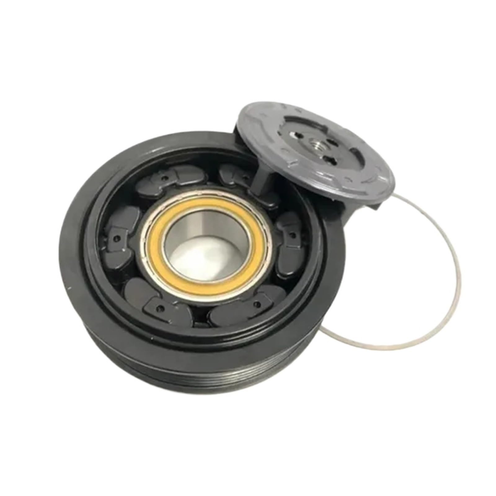 AC Compressor Clutch Kit Fit for Seat Cordoba Ibiza Fit for A2 1.4 6Q0820808 AC A/C Air Conditioning Compressor Clutch Pulley 6SEU14C