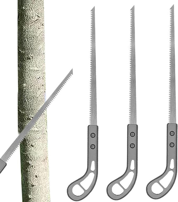 (1Pcs) 2024 New Small Wood Hand Saw Pruning Saws for Tree Trimming, Camping Garden Branch Saw, Made of High Hardness Steel, Ergonomic Cocktail Shape Handle-image-49