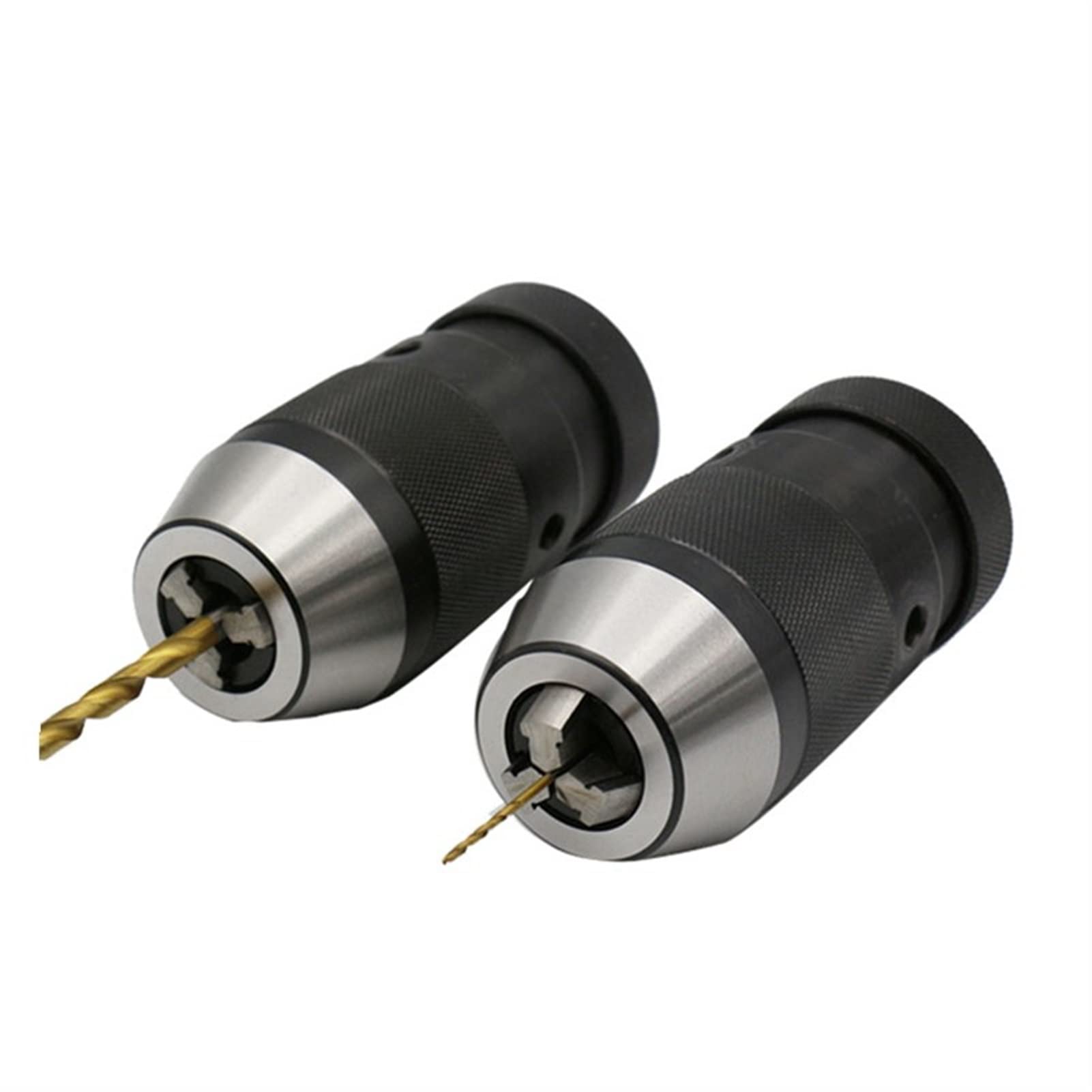 Uchwyt tokarski, Uchwyt wiertarski bez keylesh do wiertła wiercenia B12 B16 B18 B22 Chuck Tokarka Wiertła elektryczna Bit Arbor(JT6(1-16MM))
