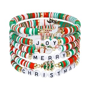 Artlunar 6 Pack Christmas Bracelets...