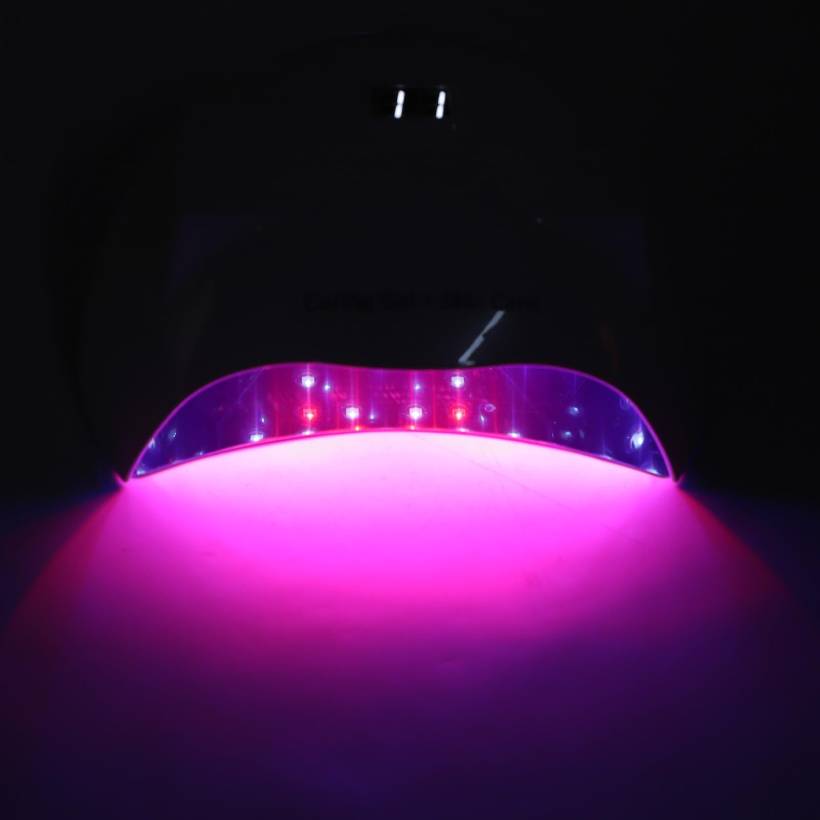 Lampada per Unghie Lampada per Unghie Lampada per Polimerizzare Smalto per Unghie, Potente Lampada per Unghie da 51 Pezzi Lampada Portatile per Unghie a LED UV a (Spina europea)