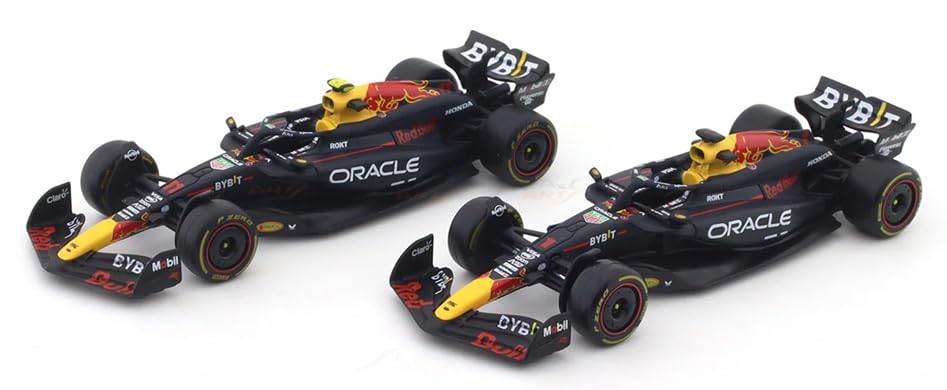 Bburago F1 Formula 1 RED BULL RACING RB20 (2024), VERSTAPPEN AND PEREZ 2 Pack, 1:43 Scale - Image 4