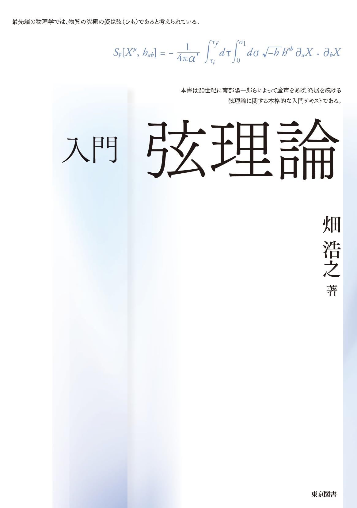 入門 弦理論 | 畑 浩之 |本 | 通販 | Amazon