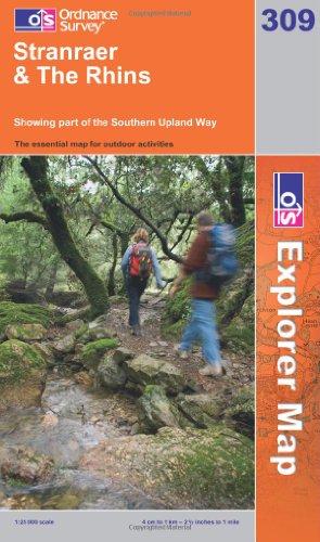 OS Explorer map 309 : Stranraer & The Rhins