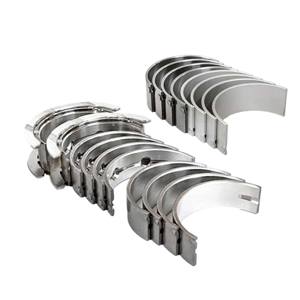 Set di cuscinetti principali dell'albero motore della biella compatibili con X1 X3 X5 1 3 5 Serie N47 D20 2.0 77950600 77951600 11217802643 11217802644