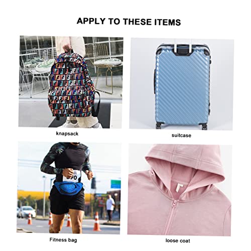 TEHAUX 5 Pçs Destacável Zíper Extrator Kit De Reparo De Couro Tags Para Roupas Alças De Bolsa Bolsa