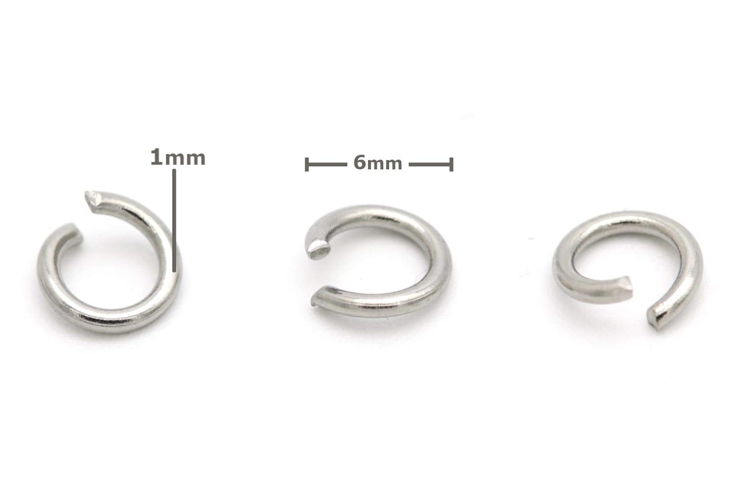 Anelli di bloccaggio / acciaio inox, acciaio / due pezzi / doppia