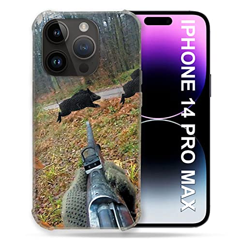 Carcasa para iPhone 14 Pro Plus 6.7 de caza visión y tiro